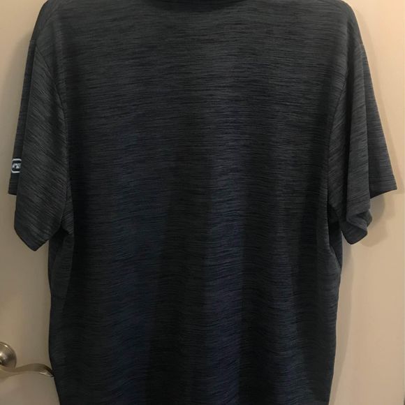 Men’s Free Country Blue Polo Shirt Size XXL Ultimate Comfort Very Soft Material - Picture 3 of 4